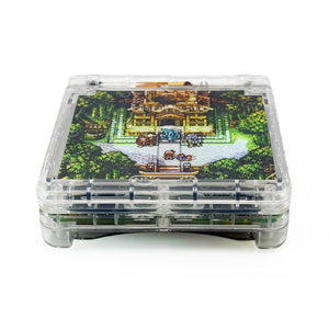 Game Boy Advance SP Legendary Beasts Edition with Johto-inspired artwork and IPS V5 display