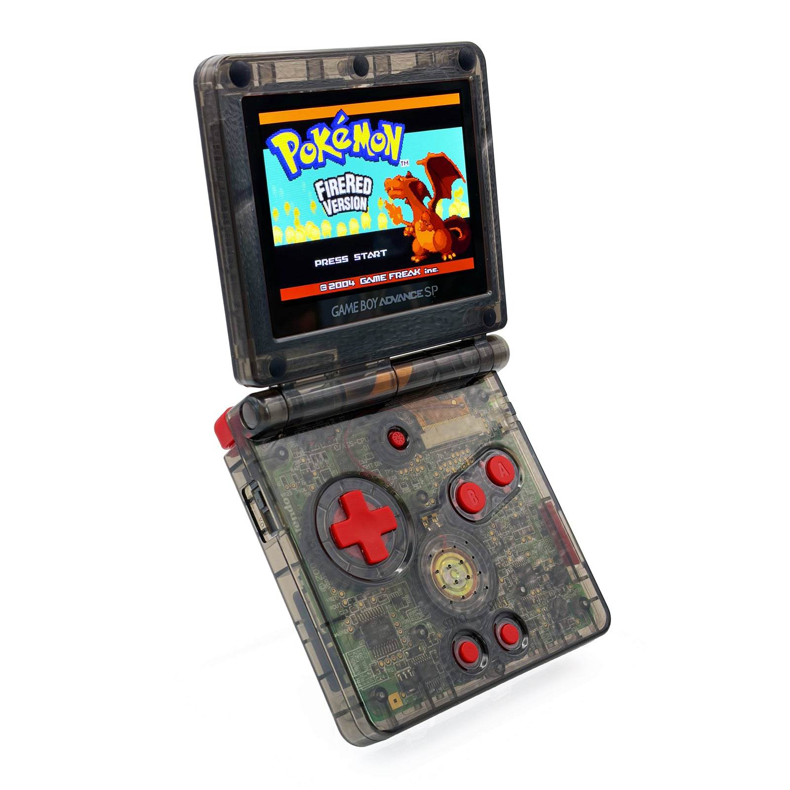 Game Boy Advance SP Shiny Charizard Evolution Edition handheld console