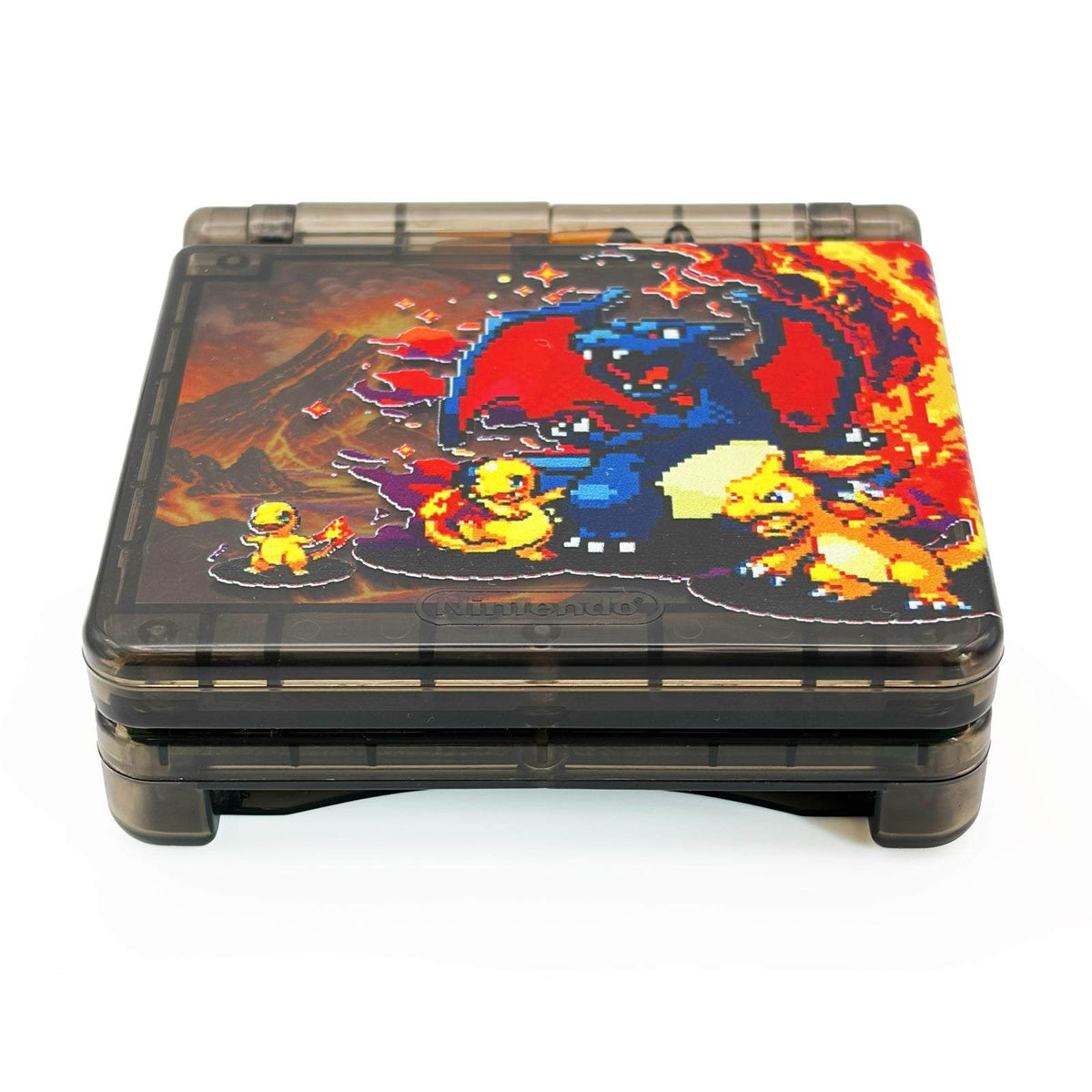 Game Boy Advance SP Shiny Charizard Evolution limited edition console