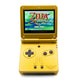 Game Boy Advance SP Zelda Triforce Edition gold shell with IPS V5 screen