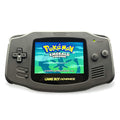 Refurbished Game Boy Advance Triple Black with IPS V5 backlit screen