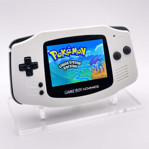 Gameboy Advance Arctic White Edition with IPS V5 screen