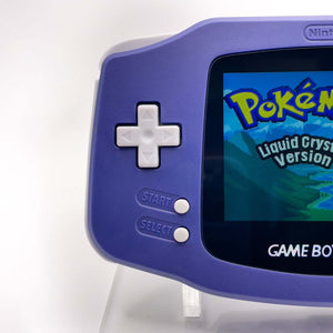 Refurbished Gameboy Advance Classic Indigo Edition with IPS V5 screen