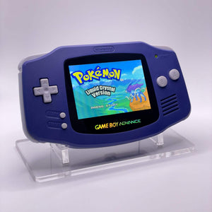 Gameboy Advance Classic Indigo Edition with IPS V5 backlit screen