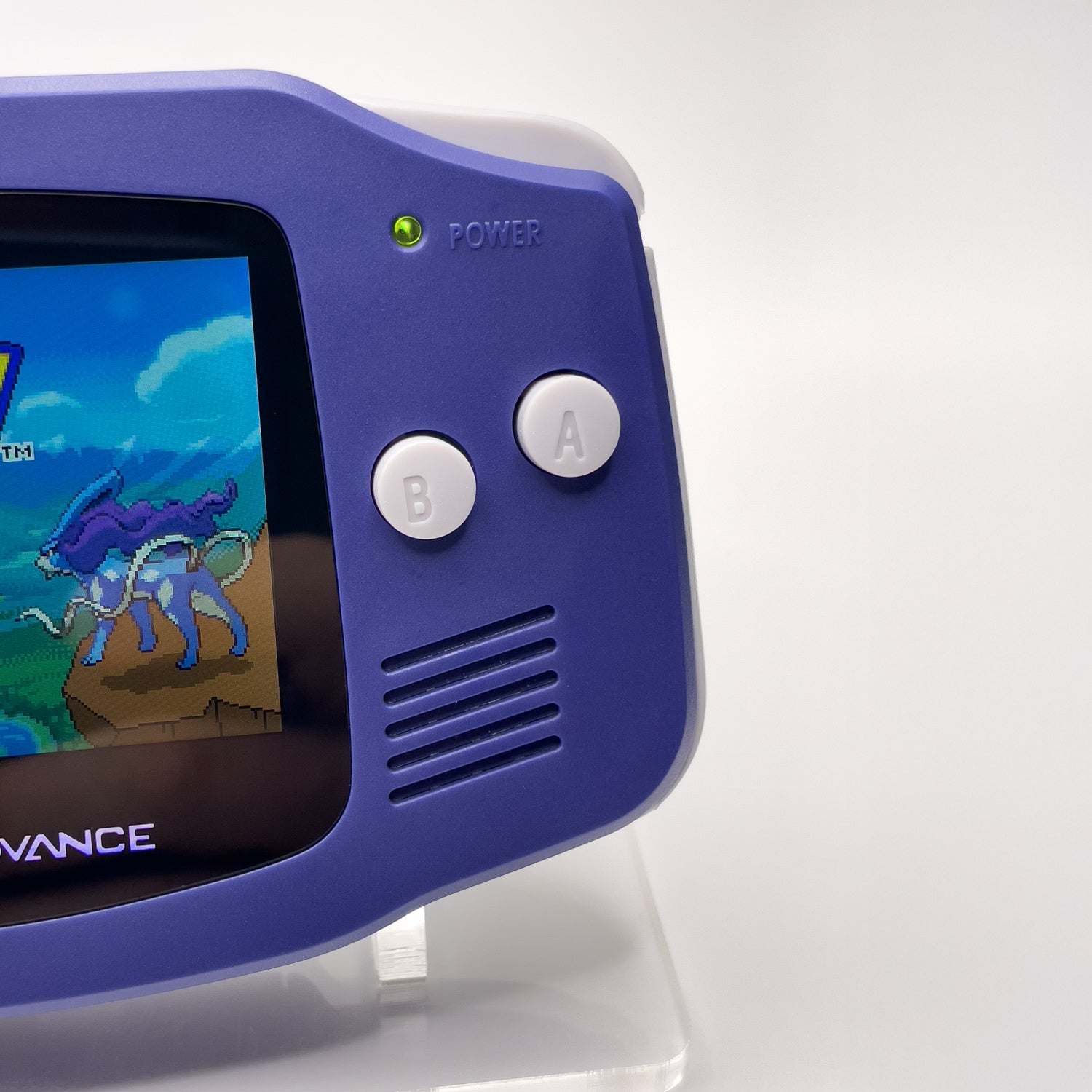 Gameboy Advance Classic Indigo Edition with IPS V5 backlit screen