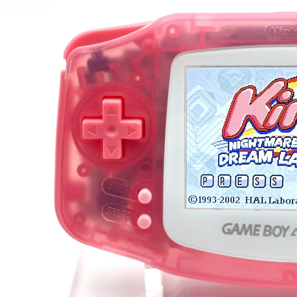 Refurbished Game Boy Advance hot pink edition with IPS V5 screen