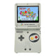 Gameboy Advance SP Super Famicom Edition console with grey shell and colored buttons