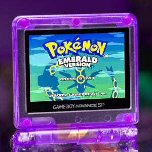 Game Boy Advance SP - Gengar Evolution Edition - Retro Fit