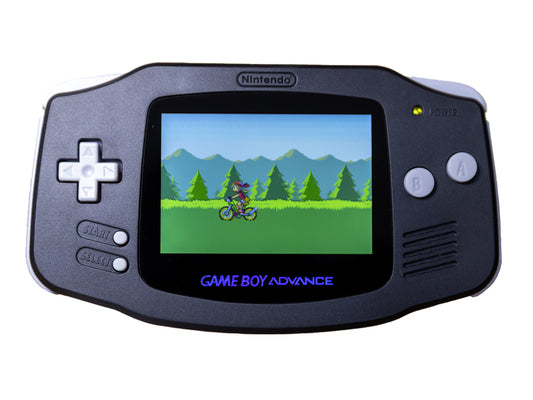Game Boy Advance Slate Grey | IPS V5 Backlit Screen | Refurbished - Retro Fit