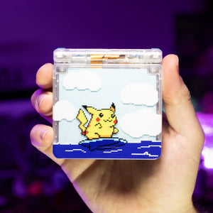 Game Boy Advance SP - Surfing Pikachu Edition - Retro Fit