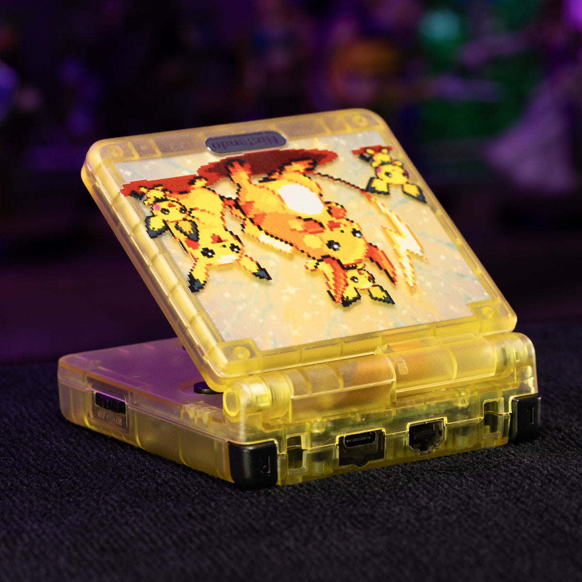 Game Boy Advance SP - Raichu Evolution Edition - Retro Fit