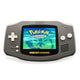 Refurbished Game Boy Advance slate grey console with IPS backlit screen