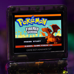 Game Boy Advance SP - Shiny Charizard Evolution Edition - Retro Fit