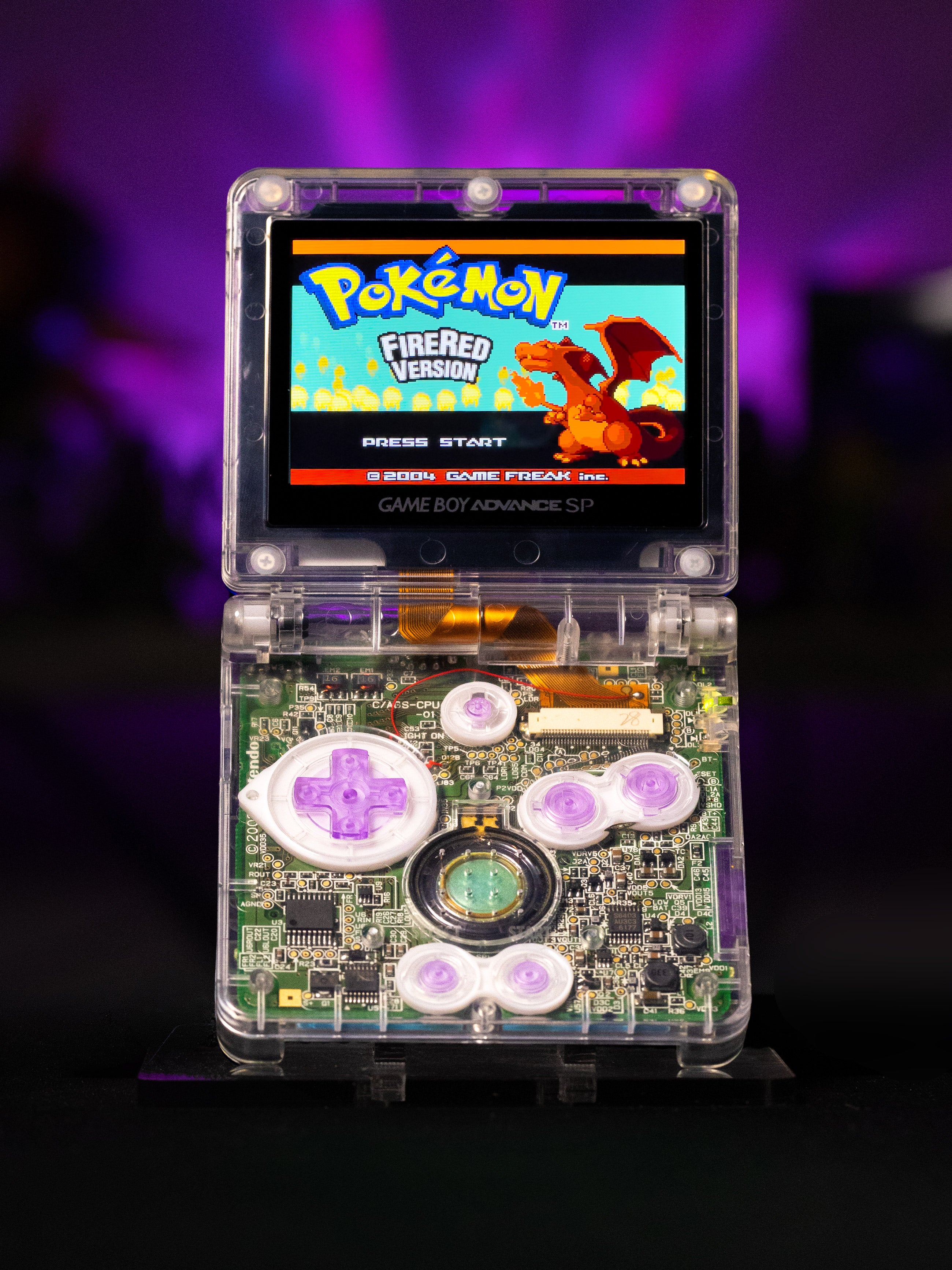Custom Ancient Mew Game Boy Advance SP