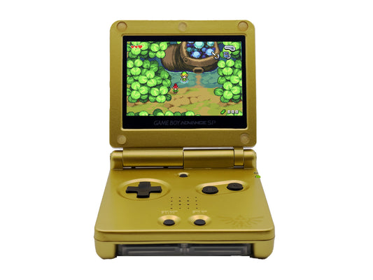 Game Boy Advance SP – Zelda Triforce Edition