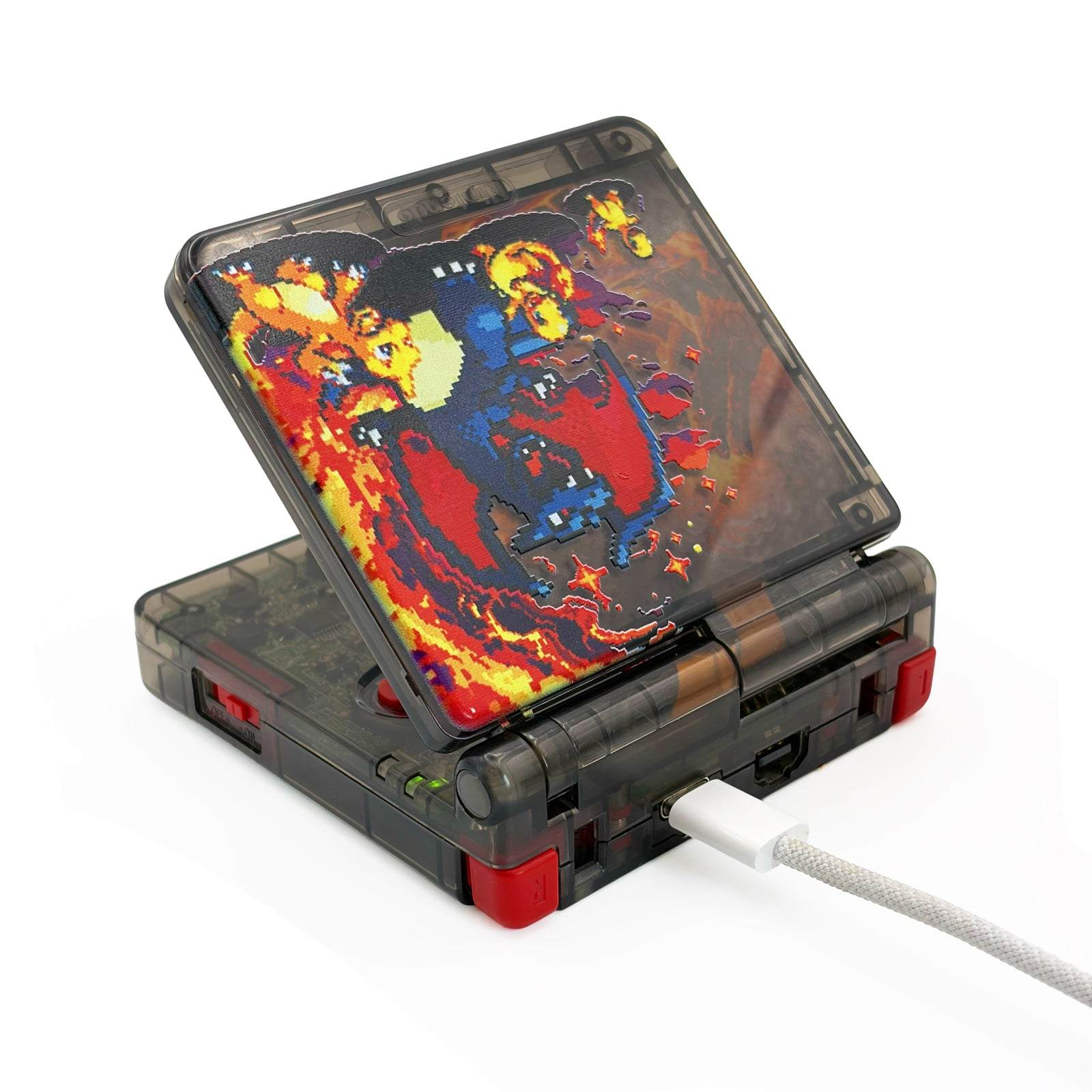 Game Boy Advance SP Shiny Charizard Evolution Edition handheld console